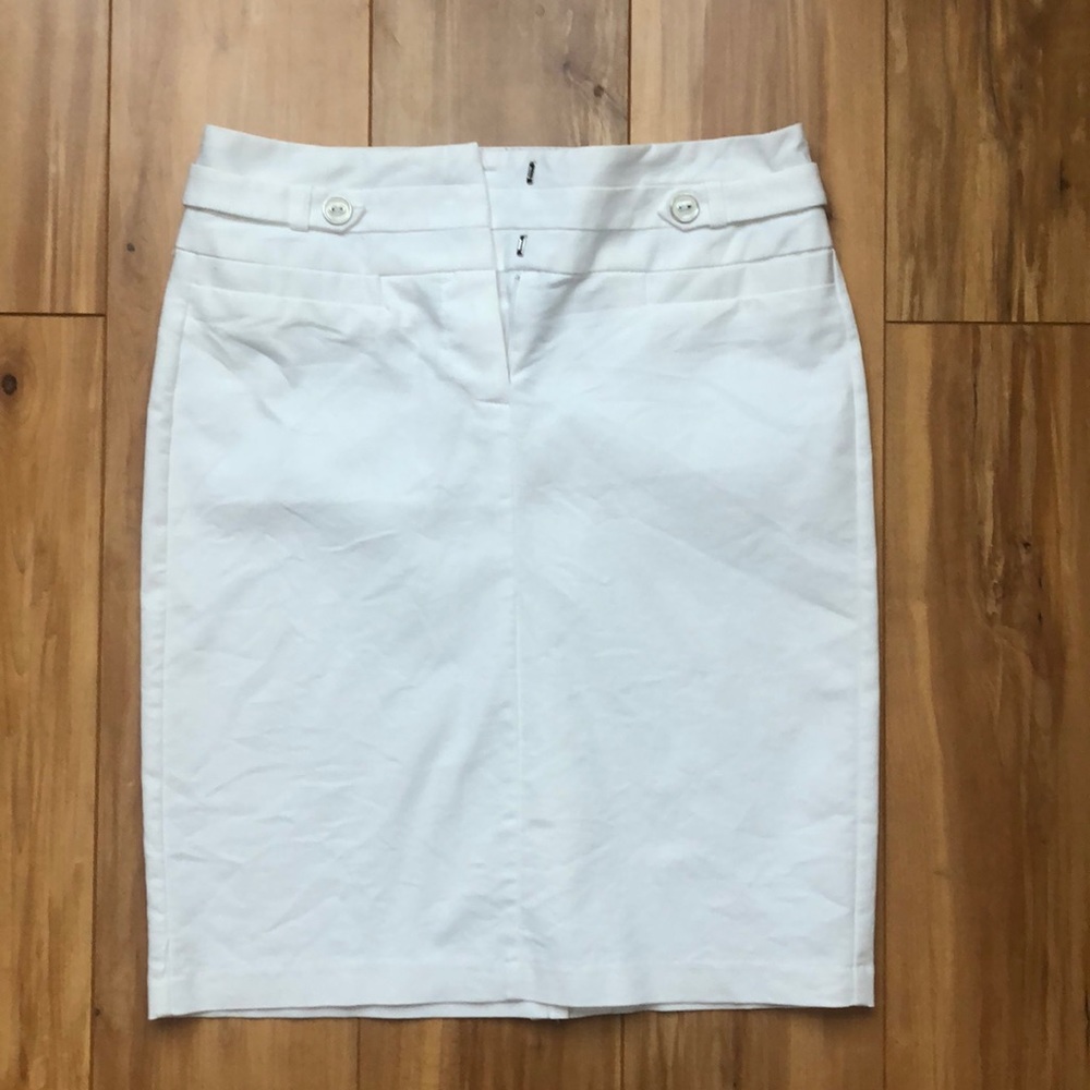 White skirt